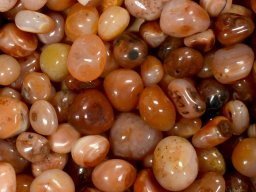 Exotic Pebble Carnelian Red